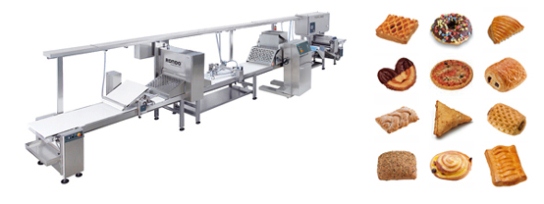 Полностью автоматизированное производство  - Полностью автоматическое производство мучных кондитерских и хлебобулочных изделий